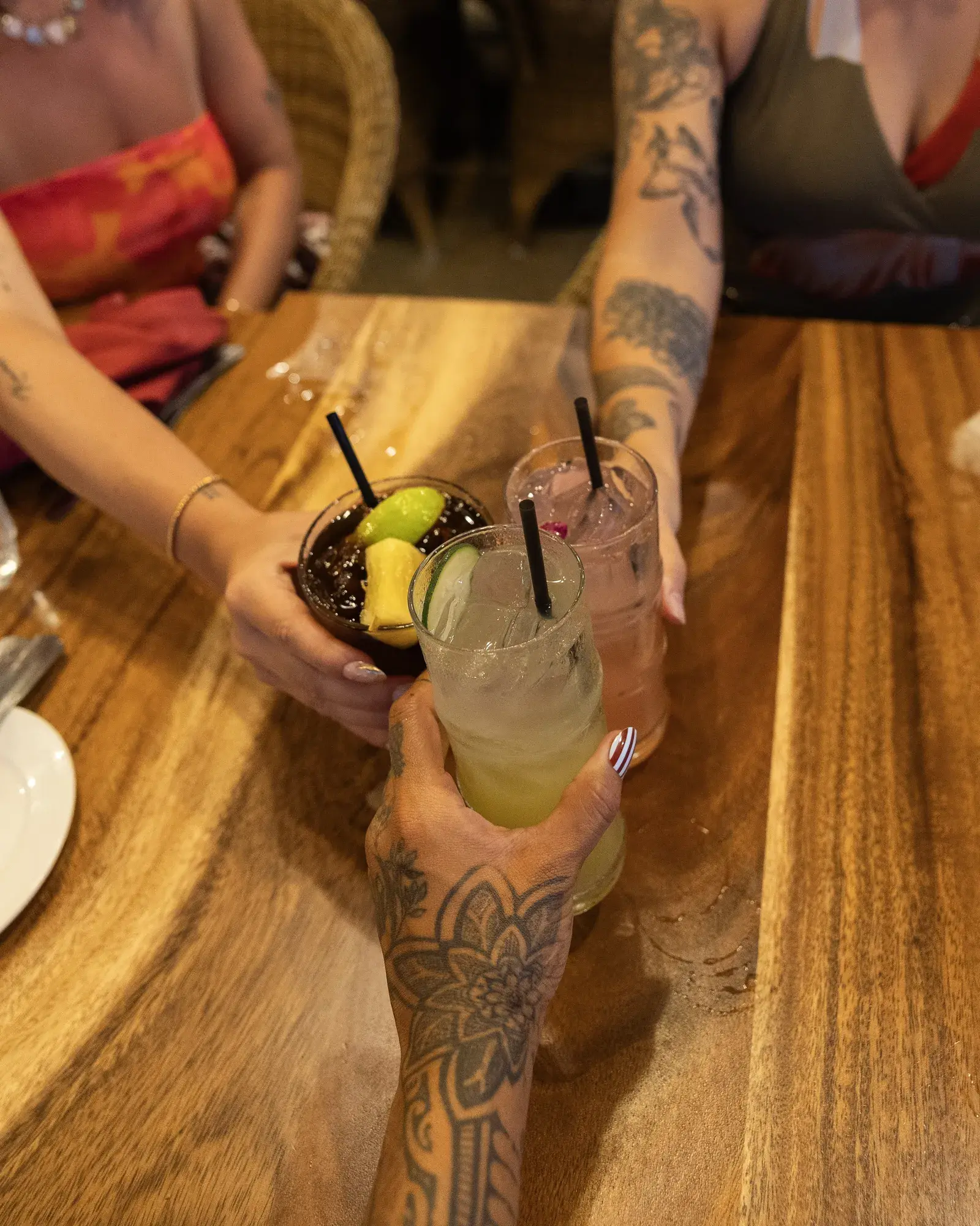 Ube Colada at Kona Inn Restaurant, Ron Diaz light rum, ube, coconut, lime juice.